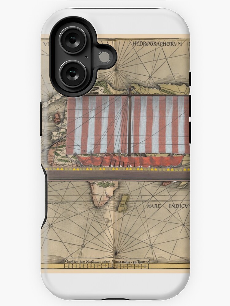 Thumbnail 1 of 4, iPhone Case, Postcard - Landskip Sud designed and sold by TheCollectioner.