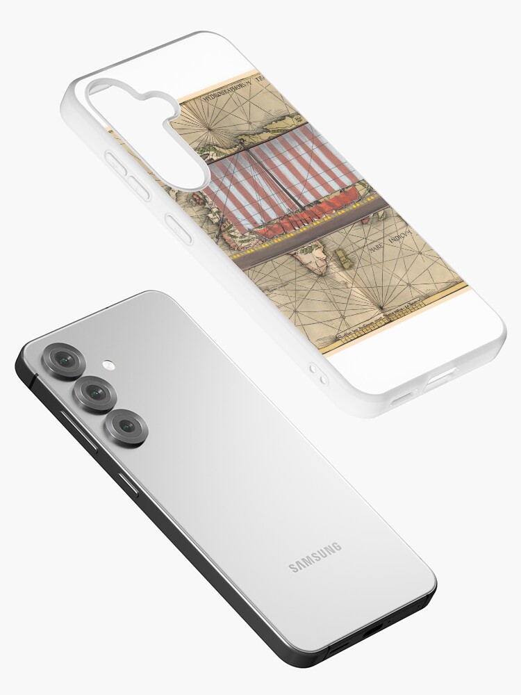 Thumbnail 2 of 4, Samsung Galaxy Phone Case, Postcard - Landskip Sud designed and sold by TheCollectioner.