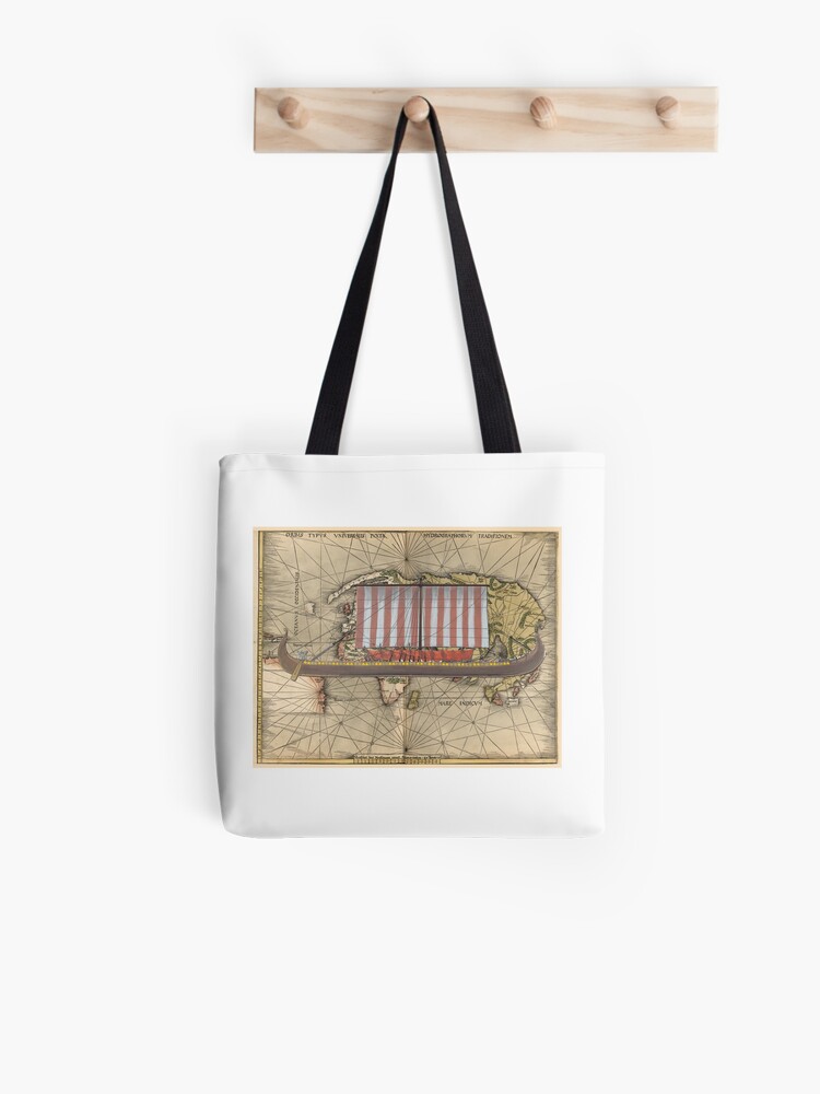 Thumbnail 1 of 2, Tote Bag, Postcard - Landskip Sud designed and sold by TheCollectioner.