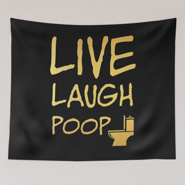 Item preview, Caca de risa en vivo - humor de baño designed and sold by ChrisFeil.