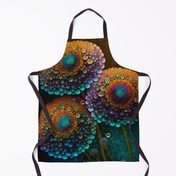 Item preview, Ink and MIx media Flowers 1 designed and sold by Red Witch Art.