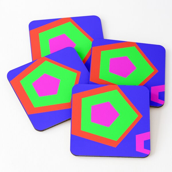 Item preview, Two Concentric Polygons  designed and sold by GEOMETRIC ART   .