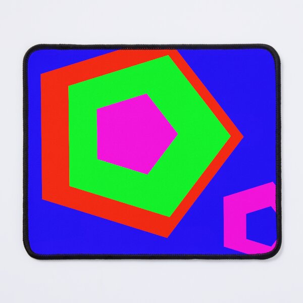 Item preview, Two Concentric Polygons  designed and sold by GEOMETRIC ART   .