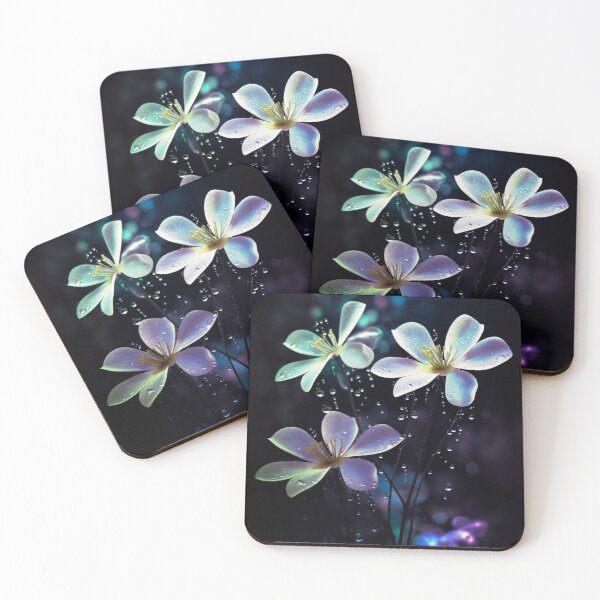 Item preview, Intricate Floral Arrangements in Glowing Pastels designed and sold by aiphotosart.