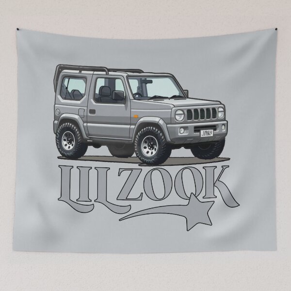 Item preview, Lil Zook Shooting Star Silky Silver Jimny designed and sold by stoicjimny.