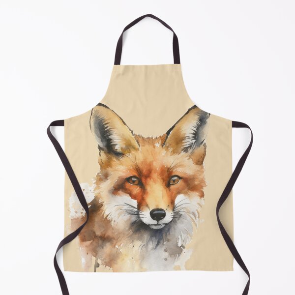Item preview, Wildlife Watercolour Painting, Fox designed and sold by ABearWithAMouse.