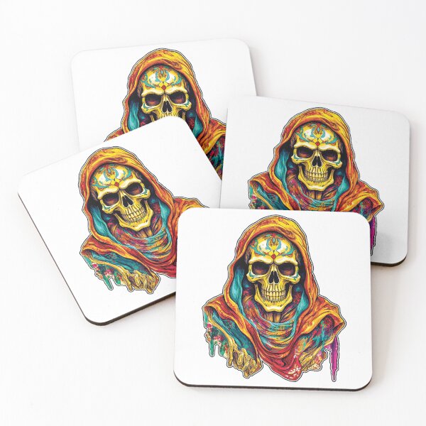 Item preview, El Segador Sombrío - The Grim Reaper - Día De Los Muertos - Day of the Dead designed and sold by Rickie Pauley.