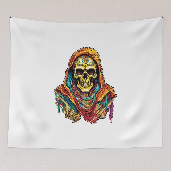 Item preview, El Segador Sombrío - The Grim Reaper - Día De Los Muertos - Day of the Dead designed and sold by Rickie Pauley.