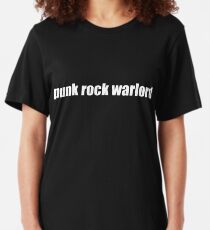Punk Rock Warlord Slim Fit T-Shirt