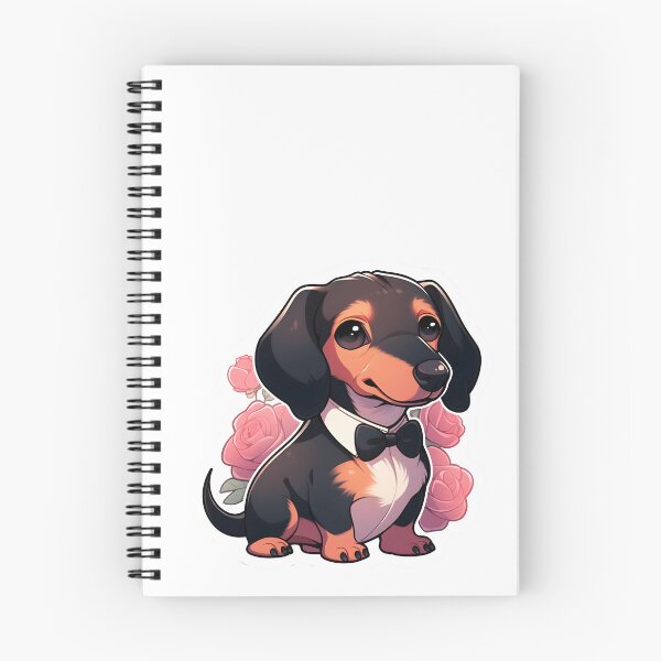 Item preview, Dachshund Dashing  designed and sold by ToastyShopCo.