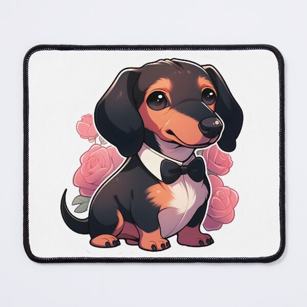 Item preview, Dachshund Dashing  designed and sold by ToastyShopCo.