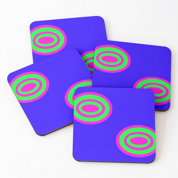 Item preview, Two Elipses on blue designed and sold by GEOMETRIC ART   .