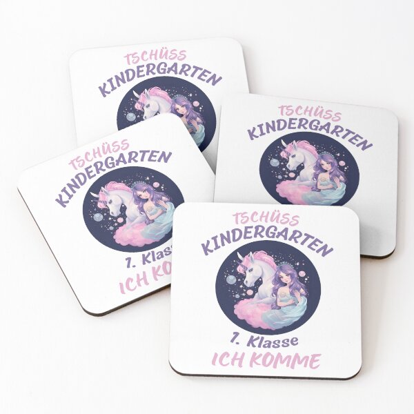 Item preview, School enrollment 2023 girl mermaid and unicorn designed and sold by Kentala.
