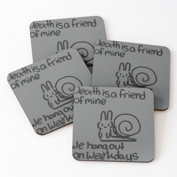 Item preview, Ominous mollusks death is a friend designed and sold by DoodleDawn.