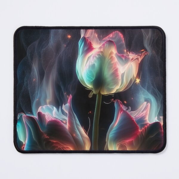 Item preview, Glowing and smoking Tulips designed and sold by Red Witch Art.