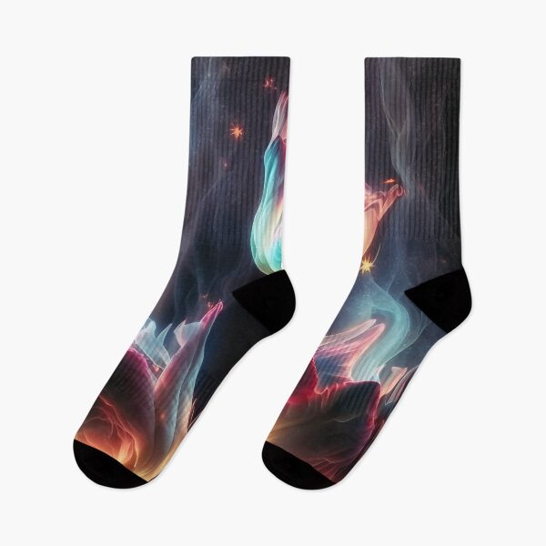 Item preview, Glowing and smoking Tulips designed and sold by Red Witch Art.