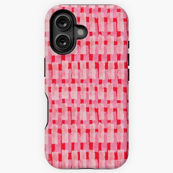 Item preview, Pink and Red, Brush Strokes, Geometric  designed and sold by OneThreeSix.