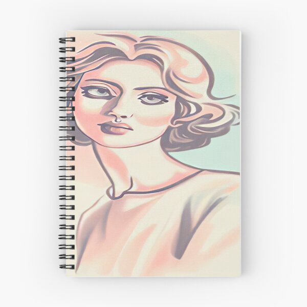 Item preview, Pastel Princess: A Delicate Portrait of a Young Woman designed and sold by victorbrunhs.