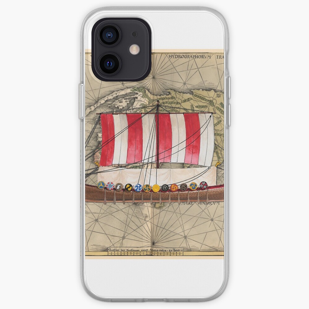 Postcard - Drakkar iPhone Case & Cover