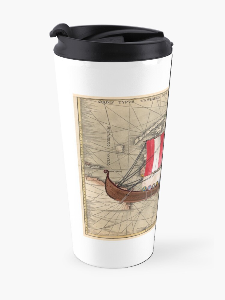 Alternate view of Postcard - Drakkar Travel Mug