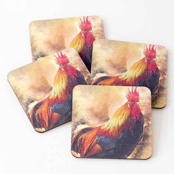 Item preview, Rooster art #rooster #animals designed and sold by JBJart.