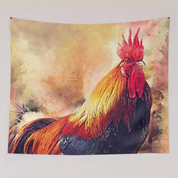 Item preview, Rooster art #rooster #animals designed and sold by JBJart.
