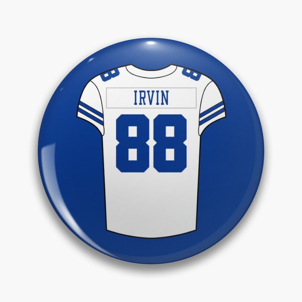 Michael Irvin Home Jersey Pin for Sale by designsheaven