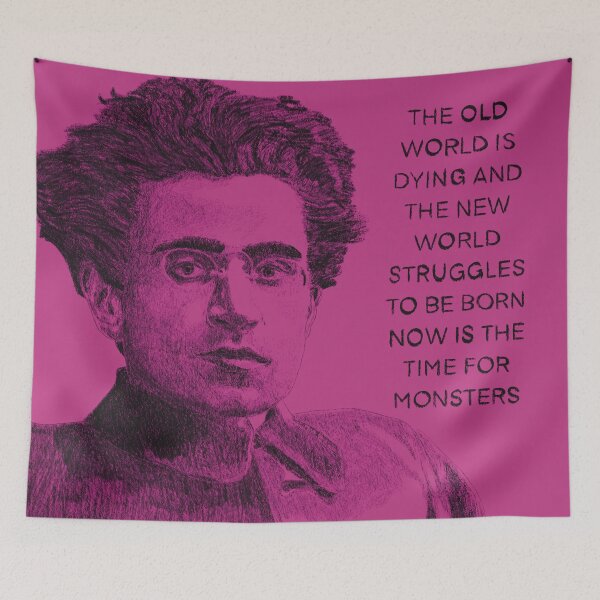 Item preview, Antonio Gramsci - Time For Monsters designed and sold by RedWantsCandy.
