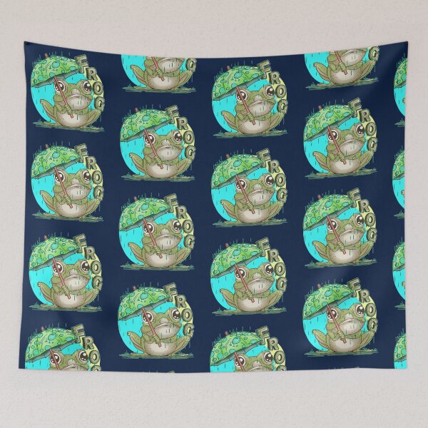 Item preview, Rainy Day Frog Holding an Umbrella: Frog designed and sold by iduzarts.