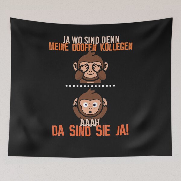 Item preview, Where are stupid colleagues - monkey designed and sold by ChrisFeil.