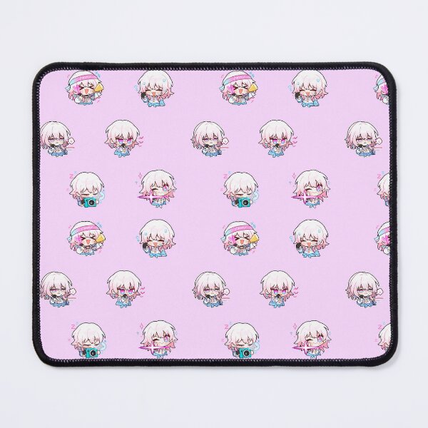Item preview, March 7th Honkai Stair Rail chibi pattern designed and sold by cheapfan.