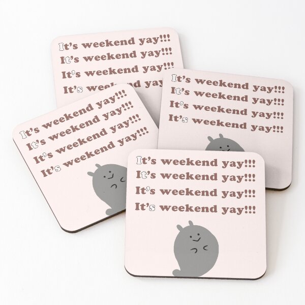 Item preview, It's weekend yay!!! designed and sold by Autumn--Leaves.