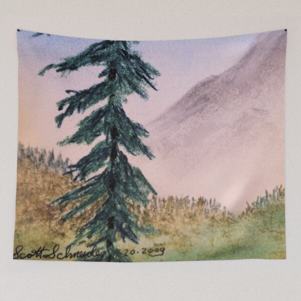 Item preview, Trees and Mountains designed and sold by Scott and Mary Schneider art_photography.