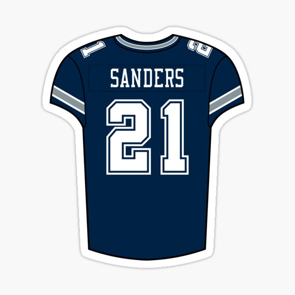 Demarcus Lawrence Away Jersey' Sticker for Sale by designsheaven