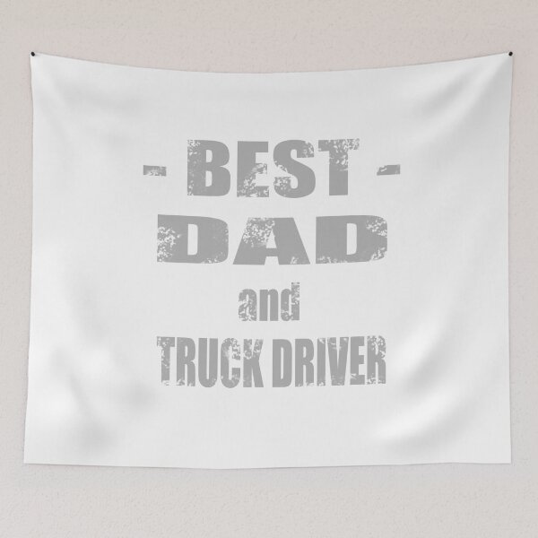 Item preview, Best Dad and Truck Driver designed and sold by hemp3x.