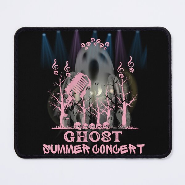 Item preview, Pink ghost face summer concert- funny graphic typographic mashup designed and sold by Swagmode.