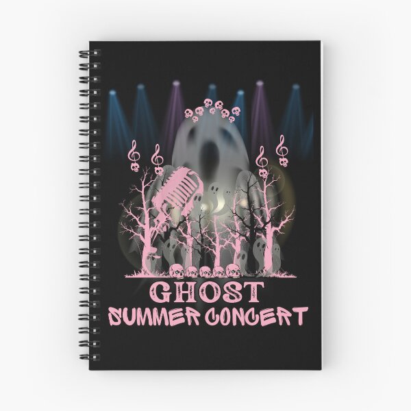 Item preview, Pink ghost face summer concert- funny graphic typographic mashup designed and sold by Swagmode.