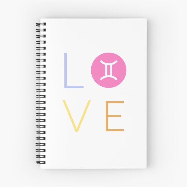 Item preview, Love Gemini t shirt pastel zodiac star sign back design t-shirt designed and sold by SaySomethingUK.