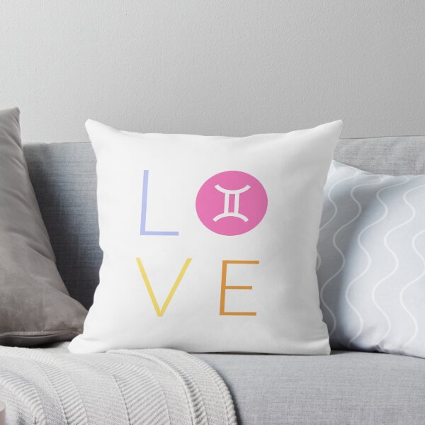 Item preview, Love Gemini pastel zodiac star sign small design t-shirt designed and sold by SaySomethingUK.