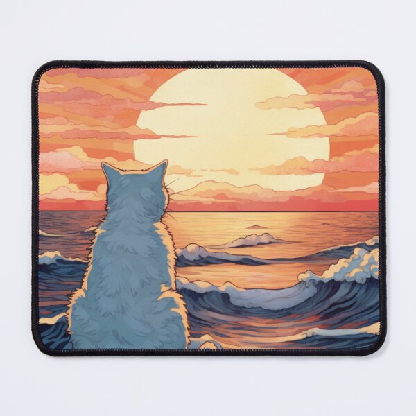 Item preview, Cat Sunset designed and sold by Andrea C.