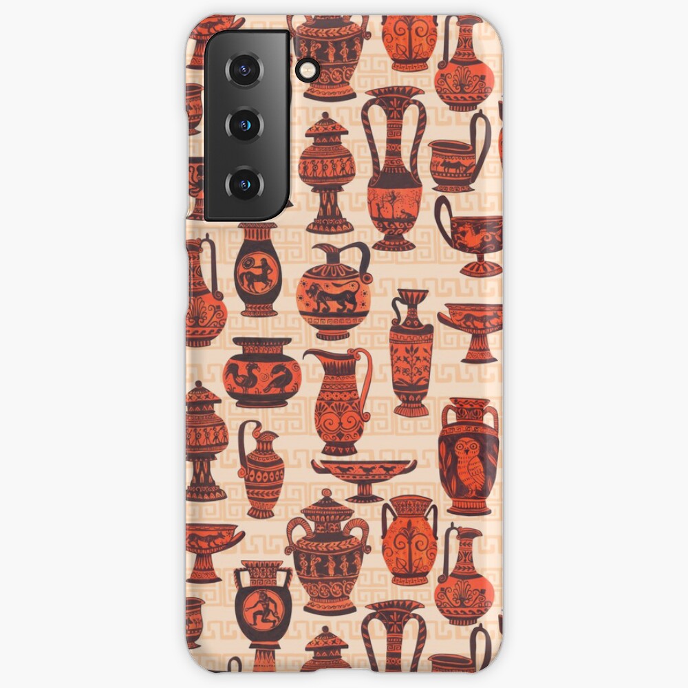 red mcm phone case
