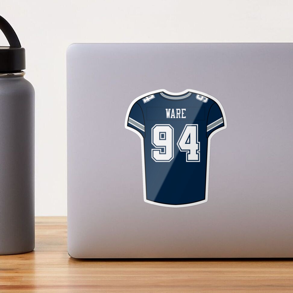 DeMarcus Ware Away Jersey Sticker for Sale by designsheaven