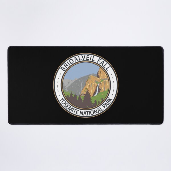 Item preview, Yosemite National Park Bridalveil Fall Badge designed and sold by KrisSidDesigns.