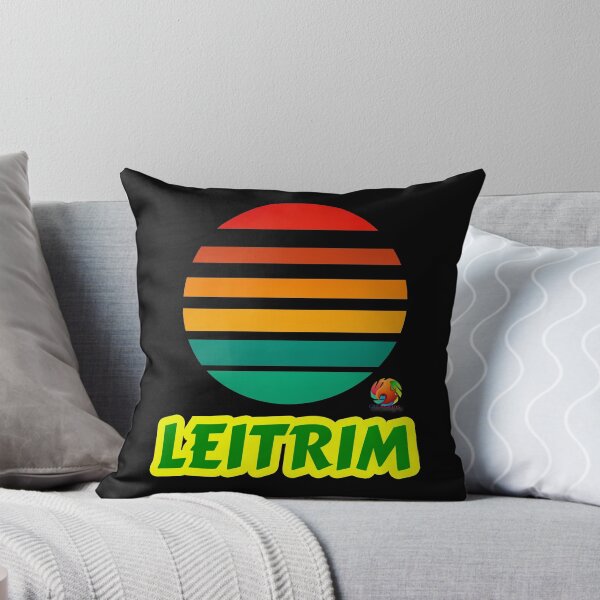 Item preview, Leitrim Retro Sunset County Leitrim Ireland designed and sold by OliDesigns.