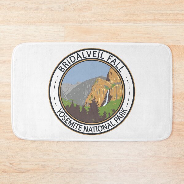 Item preview, Yosemite National Park Bridalveil Fall Badge designed and sold by KrisSidDesigns.