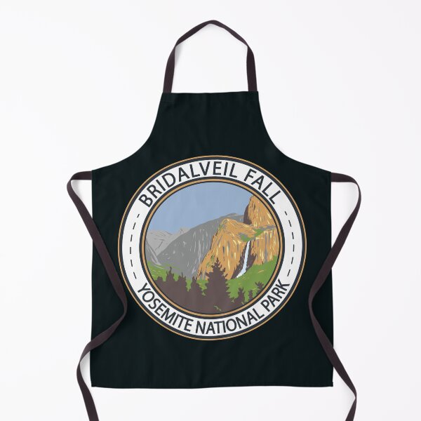 Item preview, Yosemite National Park Bridalveil Fall Badge designed and sold by KrisSidDesigns.