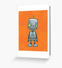 Silly Robot Greeting Card