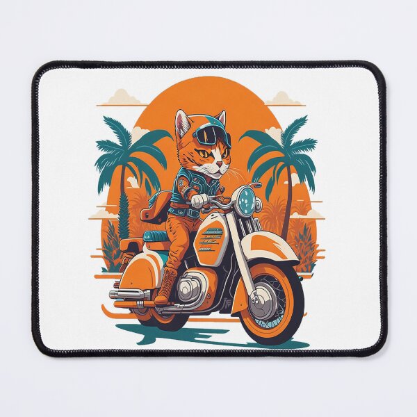 Item preview, Miami Cat Rider Harley designed and sold by hmadan.