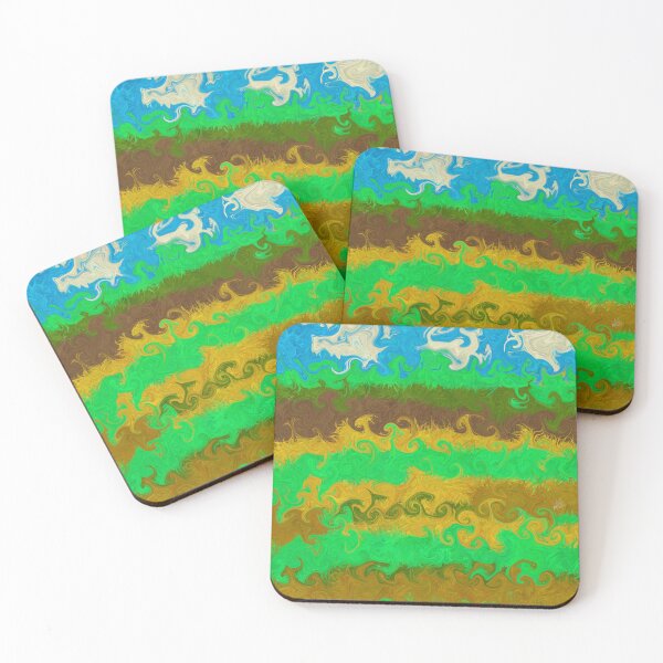 Item preview, Farm field grass sky scenery  designed and sold by SoulTrekking.