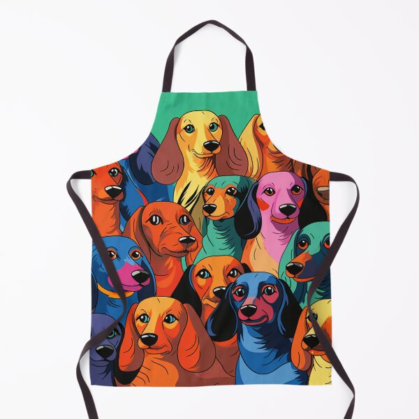 Item preview, Colorful Wiener Dog Patter designed and sold by bostmeyer.